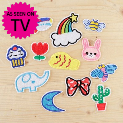 Embroidery Appliques - Fun Mix